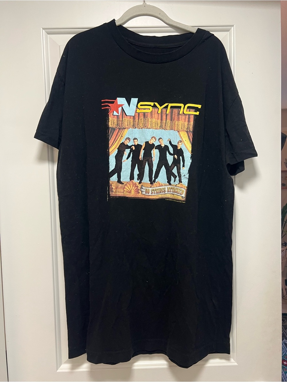 NSYNC Graphic Band T-Shirt Dress- Vintage Style